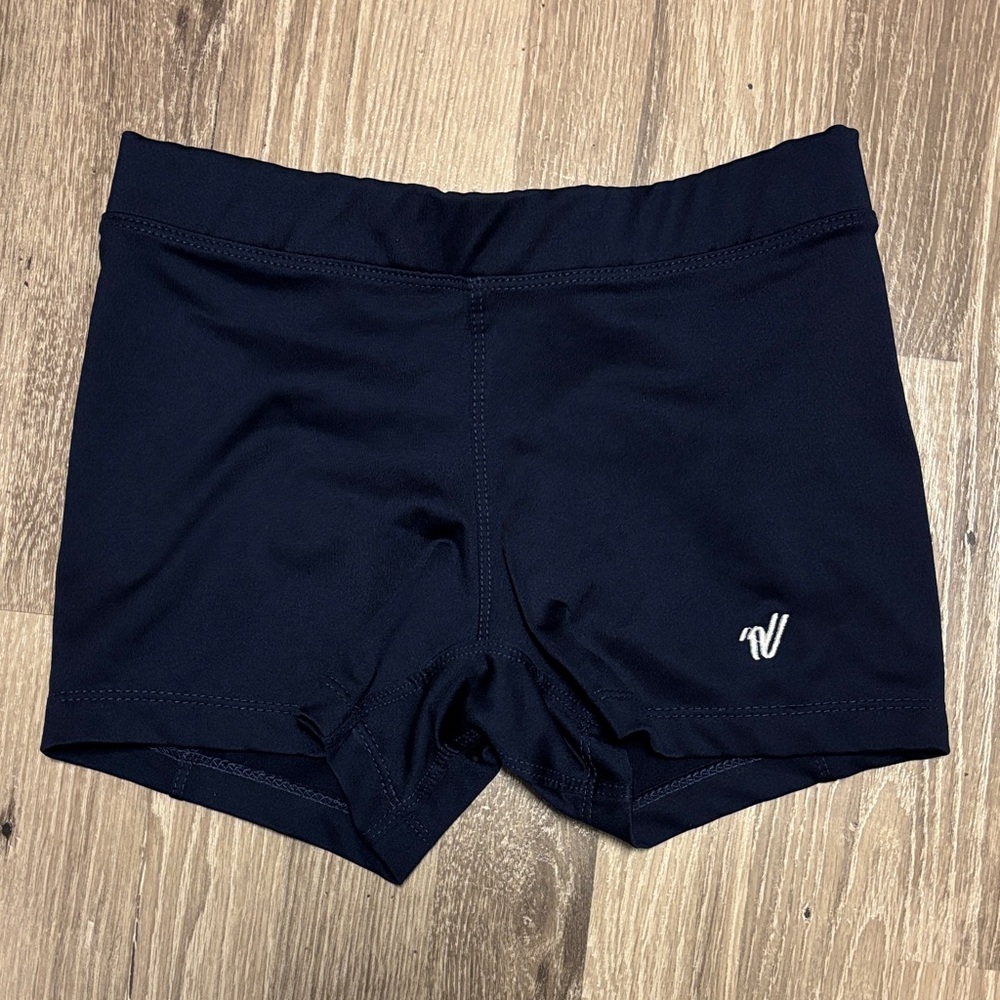 Navy Varsity Performance Stretch Women’s Shorts